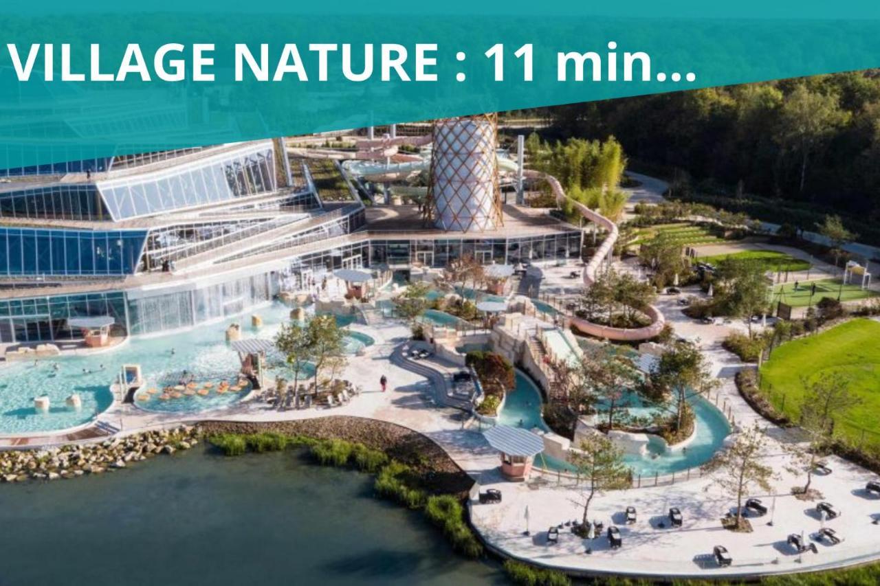 King Size Bed - Free Private Parking - Garden & Terrace - 14Min From Disneyland Ferrieres-en-Brie Exterior photo
